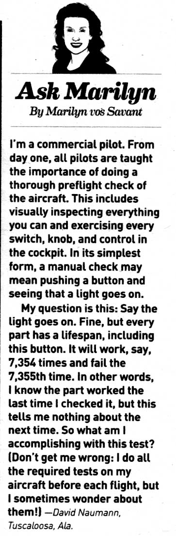 Aircraft Switch Test