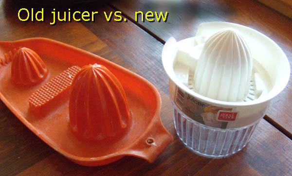 The "old" orange juicer always worked fine.