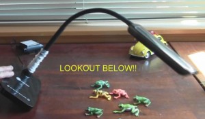 desk lamp tips over